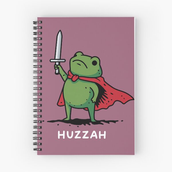 Item preview, Huzzah Frog with Sword ,  Medieval Frog , 1717, Funny DnD designed and sold by MauriLifton.