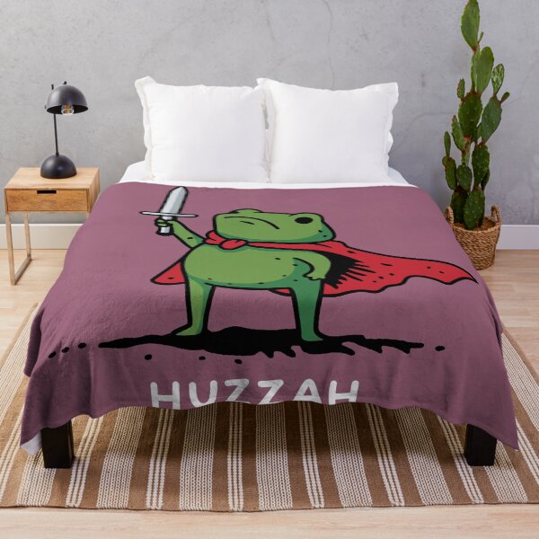 Item preview, Huzzah Frog with Sword ,  Medieval Frog , 1717, Funny DnD designed and sold by MauriLifton.