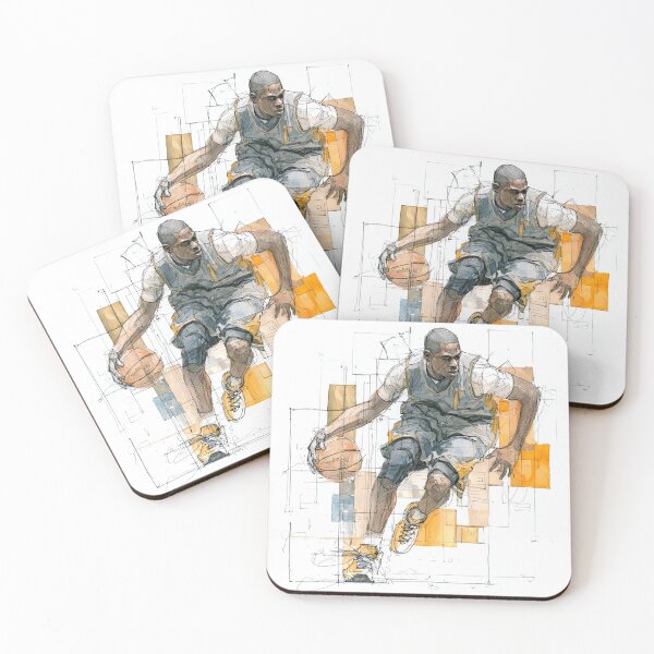Item preview, Street Basketball Player Watercolor Sketch designed and sold by Banal25.