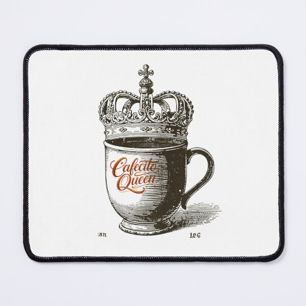 Item preview, : "Cafecito Queen Funny Latina Sticker Shirt Phone Case, Cuban Coffee Queen Gift, Hispanic Coffee Lover Florida Latina" designed and sold by De Aqui y de Alla Studio.