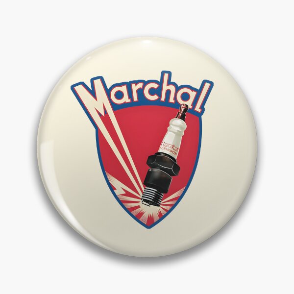 Item preview, Vintage French Marchal spark plugs emblem designed and sold by retropetrol.