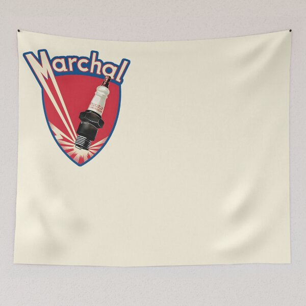 Item preview, Vintage French Marchal spark plugs emblem designed and sold by retropetrol.