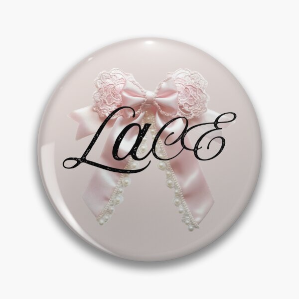 Artikelvorschau, LACE Pink Bow Logo entworfen und verkauft von LaceTheBand.