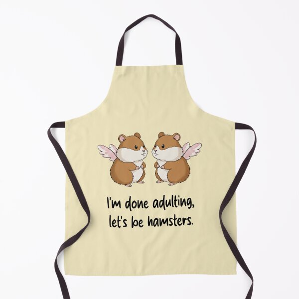 Item preview, Funny Hamster I'm Done Adulting Lets Be Hamsters Animal Boys Girls Kids designed and sold by FurryHavenPH.