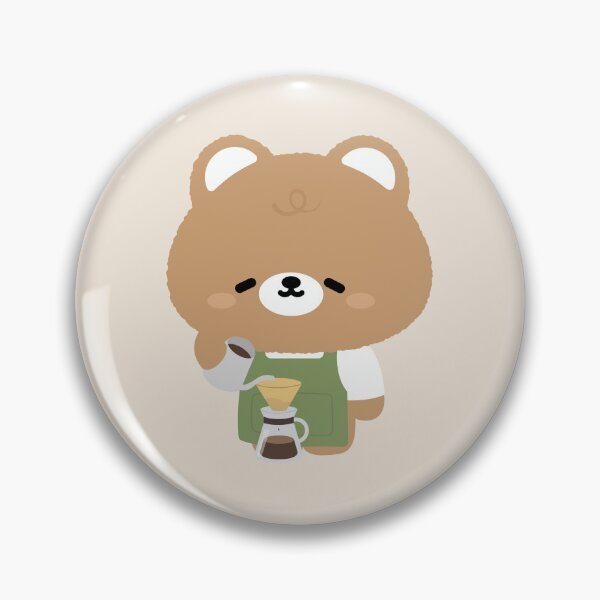 Item preview, Brown Bear Barista  designed and sold by theladyernestember.