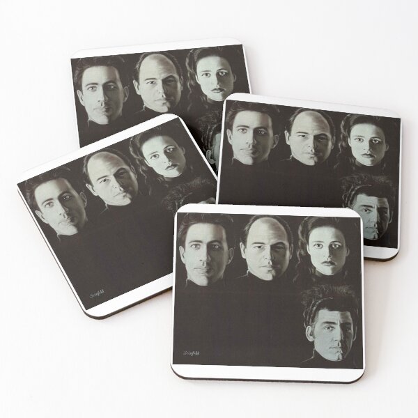 Item preview, SEINFELD FAB FOUR designed and sold by THREE IS THE MAGIC NUMBER.
