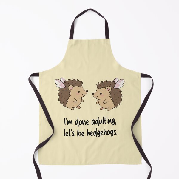Item preview, Funny Hedgehog I'm Done Adulting Lets Be Hedgehogs Animal Boys Girls Kids designed and sold by FurryHavenPH.