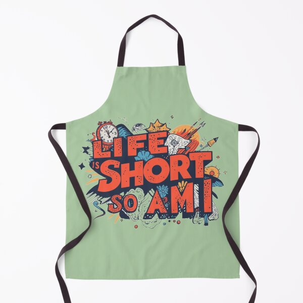 Item preview, Life Is Short So Am I – Funny Short Person Quote Design designed and sold by Artsy Corner.