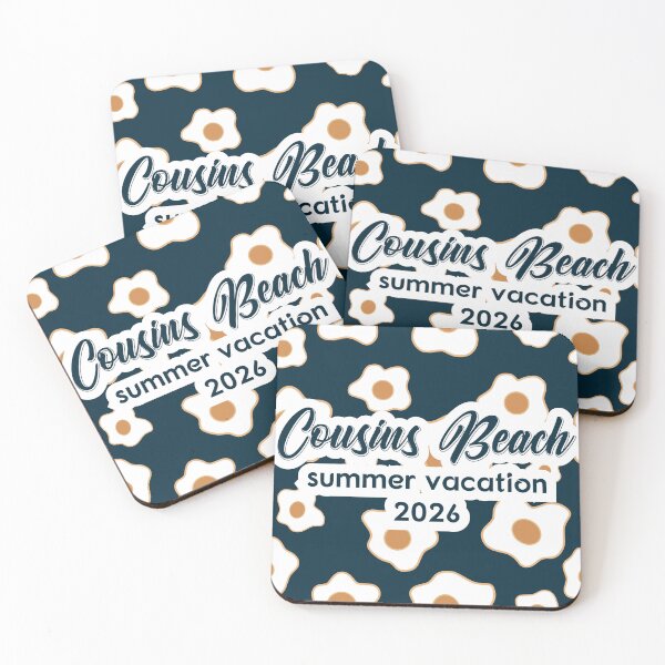 Item preview, Cousins Beach Summer Vacation 2026 Floral Pattern Trip Art designed and sold by PixelWaveBD.