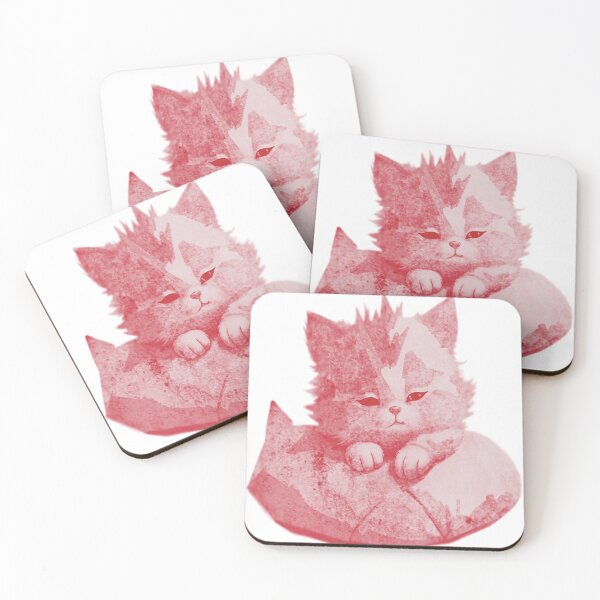 Item preview, Cartoon Kitten Sleeping Peacefully designed and sold by kinpirks.