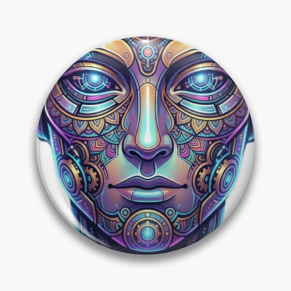 Item preview, Robot face. designed and sold by PP&RAINBOW SHOP.
