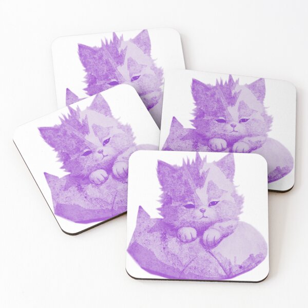 Item preview, Cartoon Kitten Sleeping Peacefully designed and sold by kinpirks.