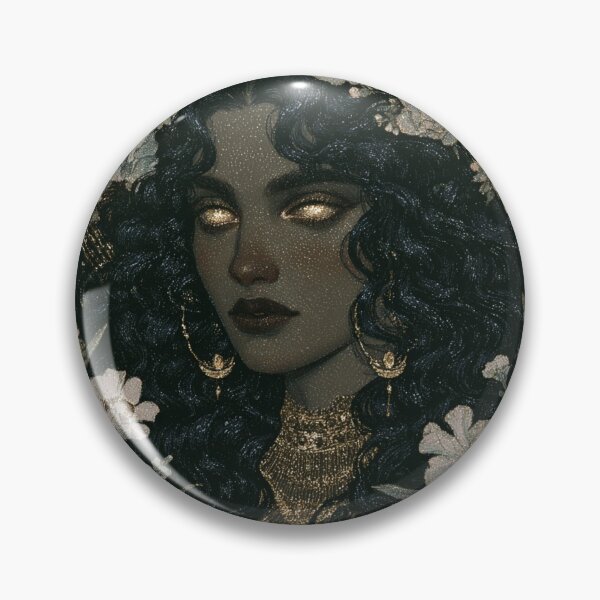 Item preview, Golden nightfall goddess designed and sold by MendaciousMina.