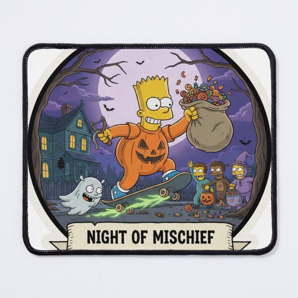 Item preview, Bart's Night of Mischief Halloween designed and sold by DohLab.