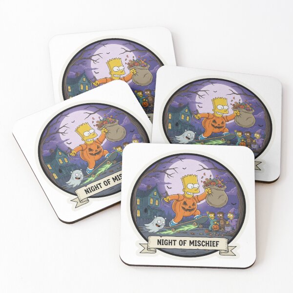 Item preview, Bart's Night of Mischief Halloween designed and sold by DohLab.