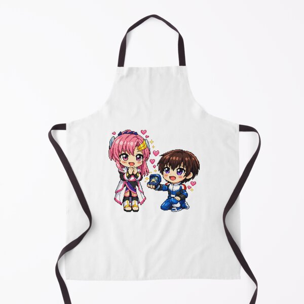 Item preview, cute lacus clyne and kira yamato chibi art illustration gundam seed designed and sold by sabartgunpla.