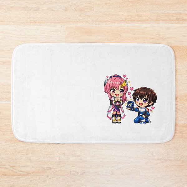 Item preview, cute lacus clyne and kira yamato chibi art illustration gundam seed designed and sold by sabartgunpla.