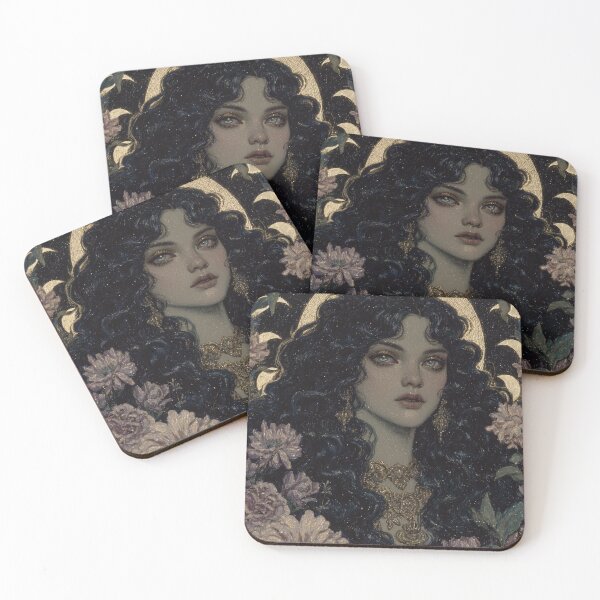 Item preview, Golden nightfall goddess designed and sold by MendaciousMina.