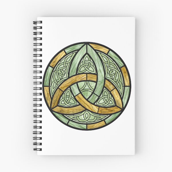 Item preview, Celtic Trinity Knot Triquetra Stained Glass   designed and sold by TeeARTHY.