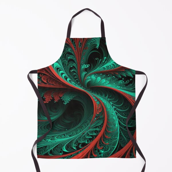 Item preview, Emerald Crimson Fractal Bloom designed and sold by Harmonic_Layers.
