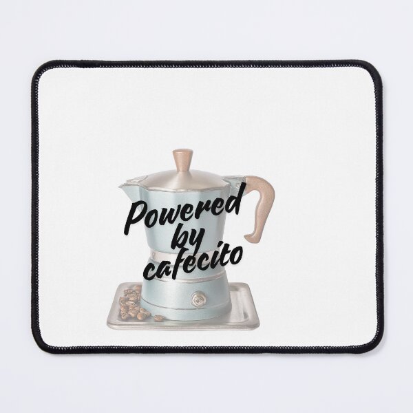 Item preview, Powered by Cafecito Funny Latina Sticker Shirt Phone Case, Cuban Coffee Mom Gift, Florida Latina Hispanic Coffee Lover" designed and sold by De Aqui y de Alla Studio.