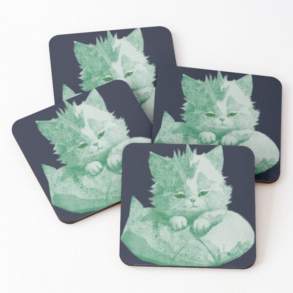 Item preview, Cartoon Kitten Sleeping Peacefully designed and sold by kinpirks.
