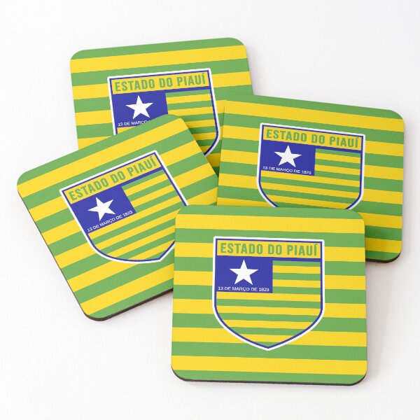 Item preview, Estado do Piauí Flag Badge designed and sold by Cestus.