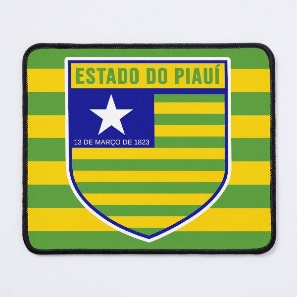 Item preview, Estado do Piauí Flag Badge designed and sold by Cestus.