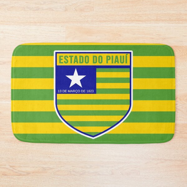 Item preview, Estado do Piauí Flag Badge designed and sold by Cestus.