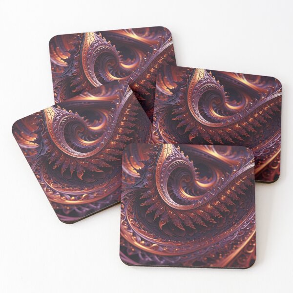 Item preview, Molten Fractal Spiral designed and sold by Harmonic_Layers.