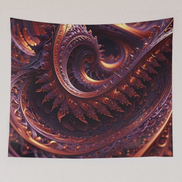Item preview, Molten Fractal Spiral designed and sold by Harmonic_Layers.