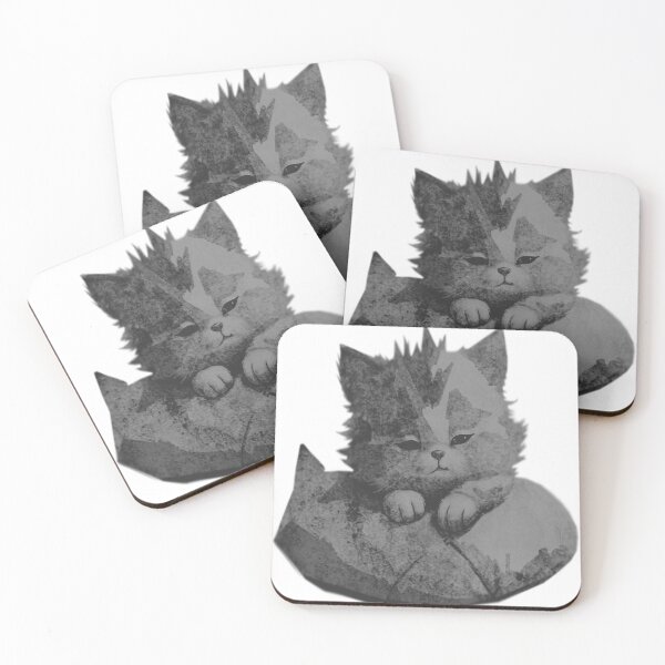 Item preview, Cartoon Kitten Sleeping Peacefully designed and sold by kinpirks.