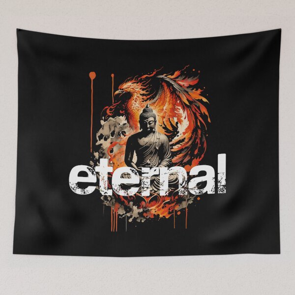 Item preview, Buddha - Eternal Flame designed and sold by SignumShop.