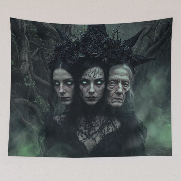 Item preview, Hecate - Triple Goddess Arizing From The Underworld 1 designed and sold by MakarenaCreate.