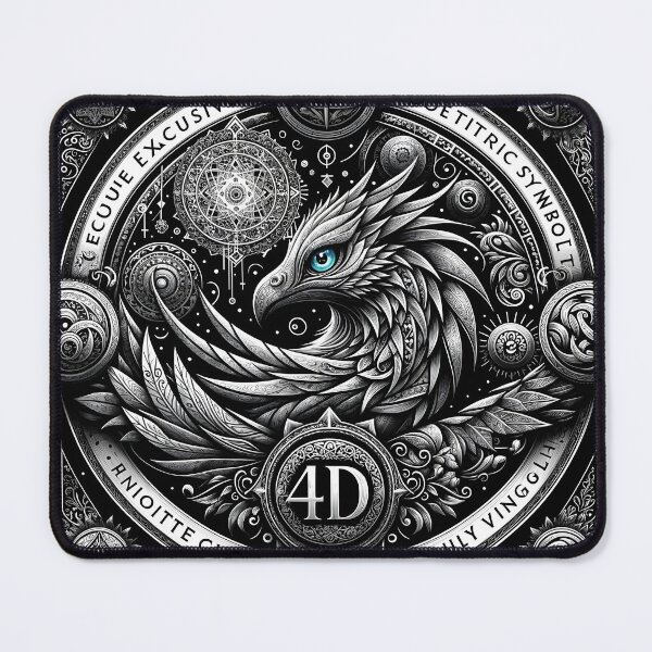 Item preview, Code of the Fourth Dimension: Azure Guardian designed and sold by KunstGeist.