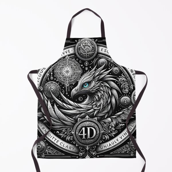 Item preview, Code of the Fourth Dimension: Azure Guardian designed and sold by KunstGeist.