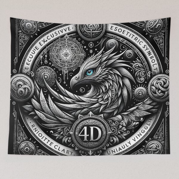 Item preview, Code of the Fourth Dimension: Azure Guardian designed and sold by KunstGeist.