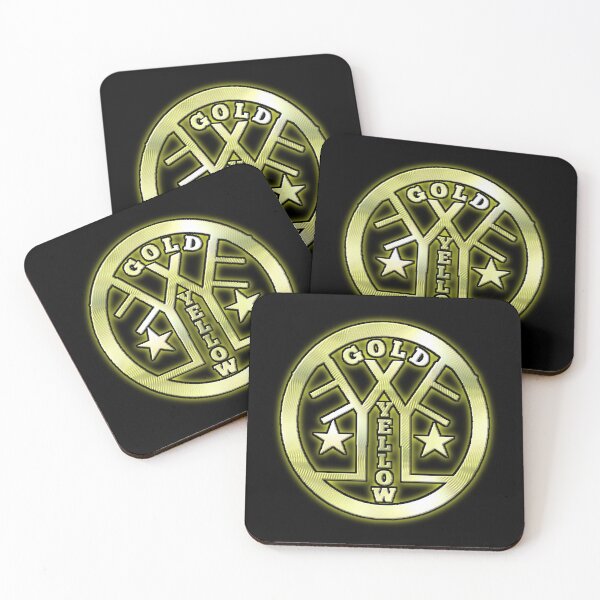 Item preview, Golden GOLD YELLOW logo. designed and sold by Giulivo Store Graphic.
