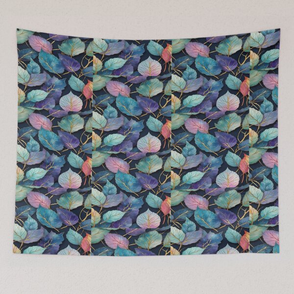 Item preview, Drawing of Colorful Leaf Pattern Design  designed and sold by NivyasArtistry.