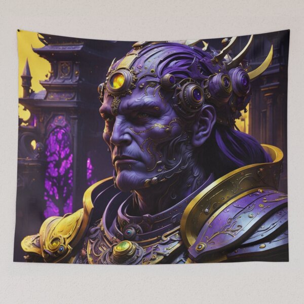 Item preview, Ethereal Arcane Tech Warlord Portrait designed and sold by Uniquely Yours.