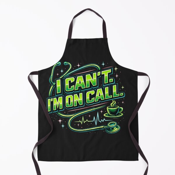 Item preview, I Can't I'm On Call – Funny Nurse Night Shift Shirt designed and sold by Nexk.Oi.