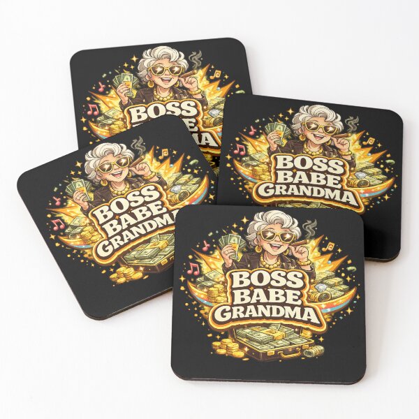 Item preview, Boss Babe Grandma Funny Retro Shirt - Cool Nana Gift - Confident Grandma Humor Design designed and sold by TKOprintdesigns.