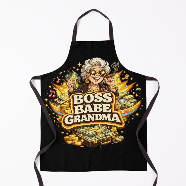 Item preview, Boss Babe Grandma Funny Retro Shirt - Cool Nana Gift - Confident Grandma Humor Design designed and sold by TKOprintdesigns.