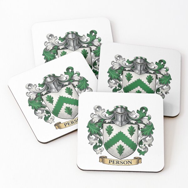 Item preview, The Person Family Coat of Arms designed and sold by BagTown Clans.