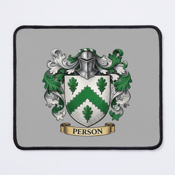 Item preview, The Person Family Coat of Arms designed and sold by BagTown Clans.