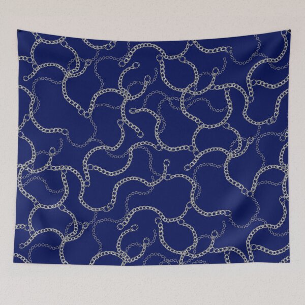 Item preview, Silver Chains Pattern designed and sold by Phat Dog Designs .