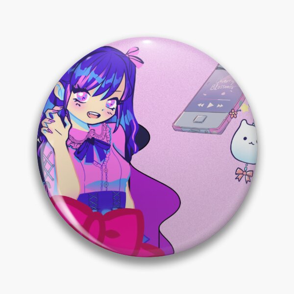 Item preview, Anime girl with accessories designed and sold by Amlovedesign.