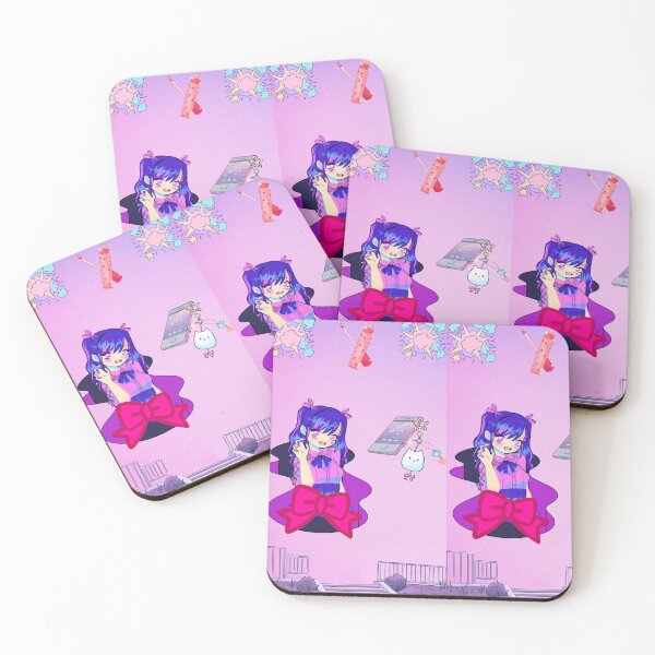 Item preview, Anime girl with accessories designed and sold by Amlovedesign.