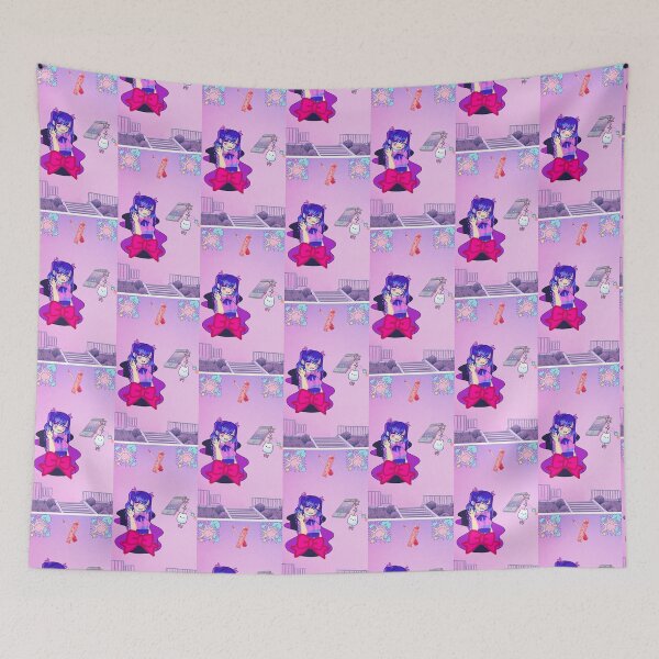 Item preview, Anime girl with accessories designed and sold by Amlovedesign.