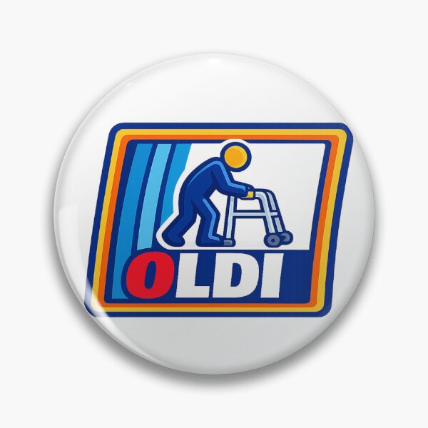 Item preview, OLDI- ALDI Store Parody designed and sold by Inappropriate Ink.